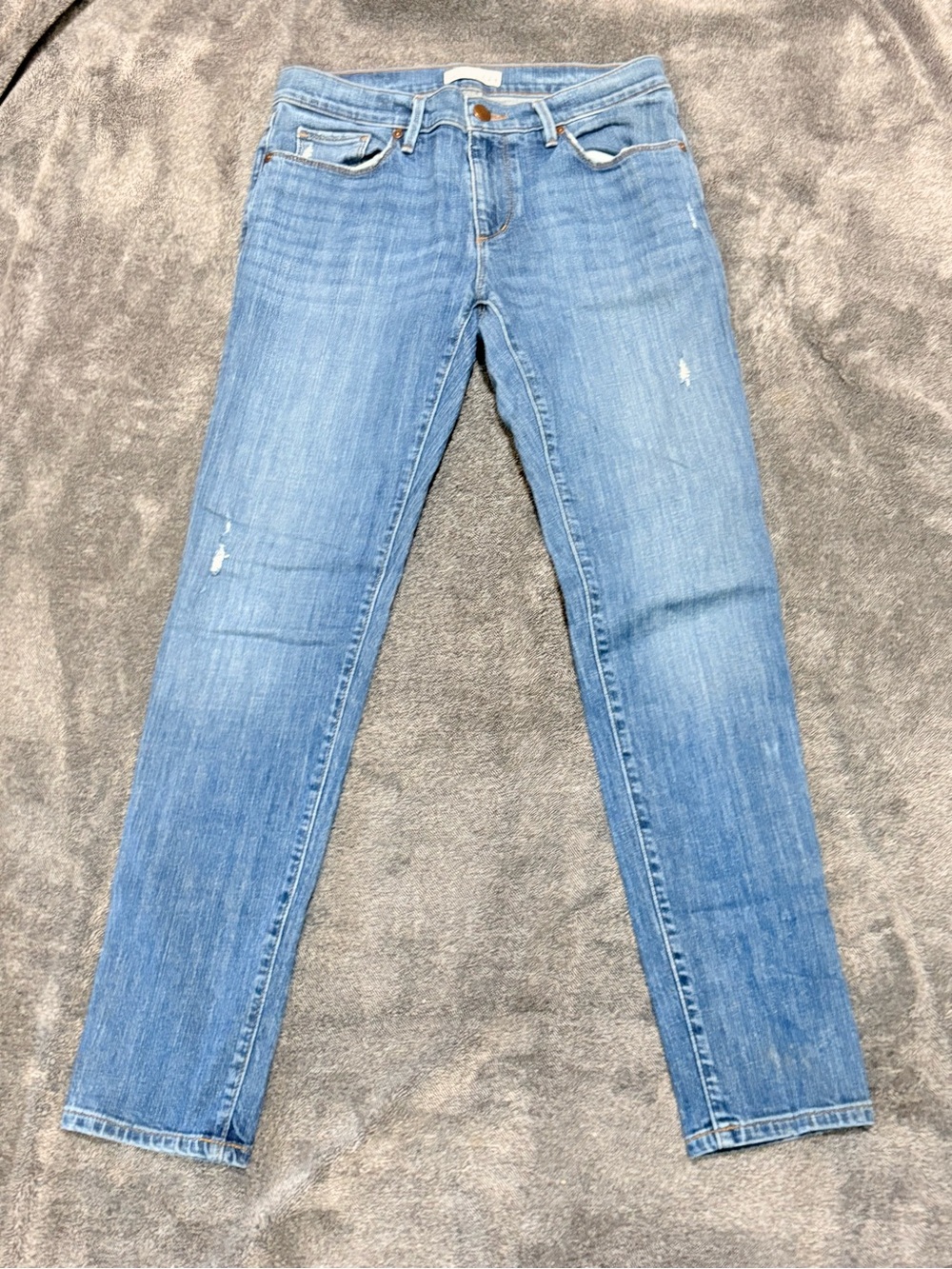 LOFT Women's Light Blue Skinny Jeans